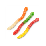 Large Sour Assorted Fruit Gummi Worms - Image 3