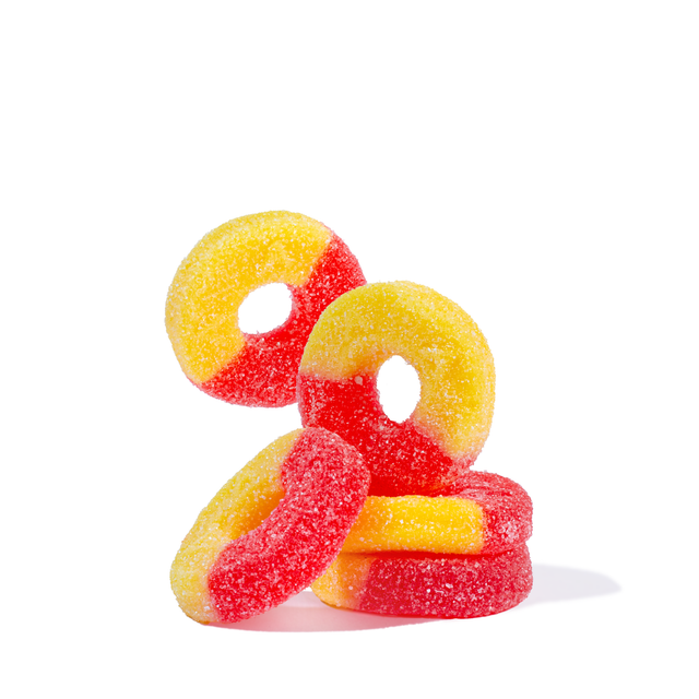 Gummi Strawberry-Banana Rings