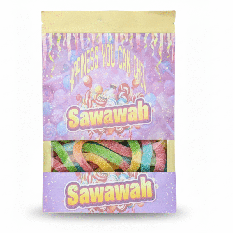 Sour Large Neon Gummi Worms