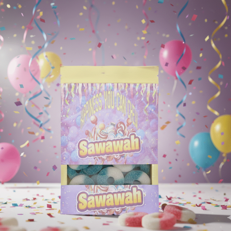 Gummi Blue Raspberry Rings