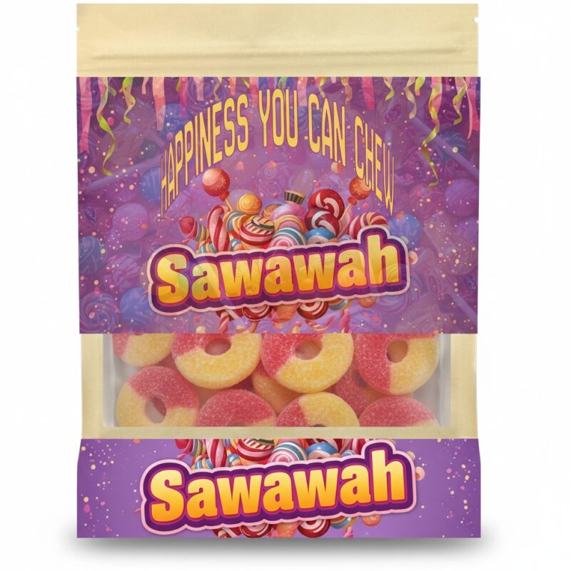 Gummi Strawberry-Banana Rings