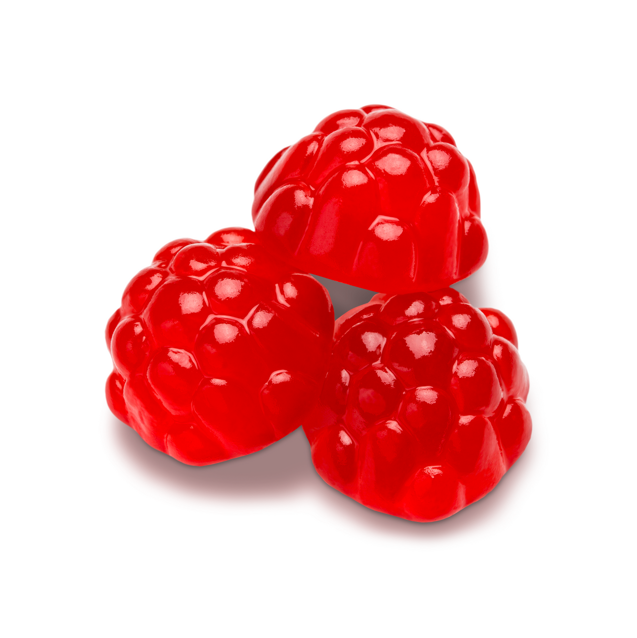 Berry Red Gummi Raspberries – Sweet & Chewy Bites