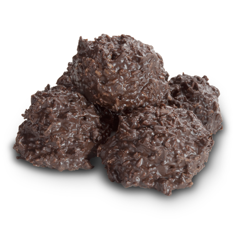 Dark Chocolate Toasted Coconut Haystacks – Rich & Crunchy Treats