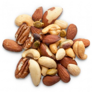 Deluxe Roasted Mixed Nuts – Unsalted & Crunchy