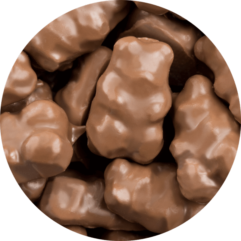 Milk Chocolate Gummi Bears – Sweet & Chewy Delight Milk Chocolate Gummi Bears – Sweet & Chewy Delight