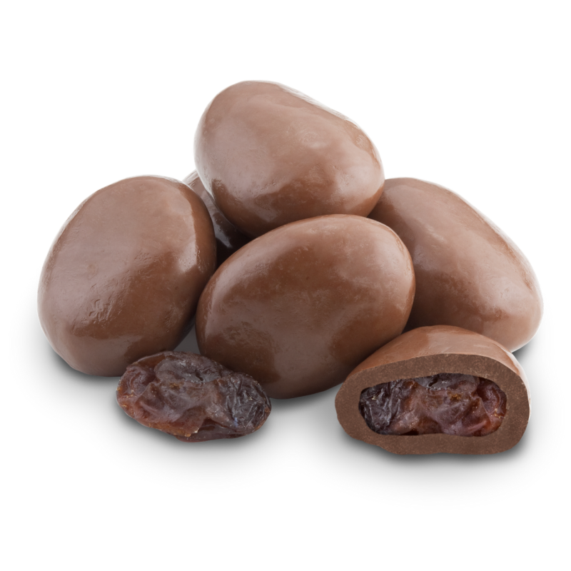 Milk Chocolate Raisins – Sweet & Chewy Classic