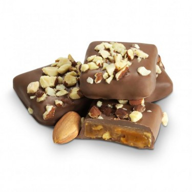 Almond Toffee Delight – Milk Chocolate Treats